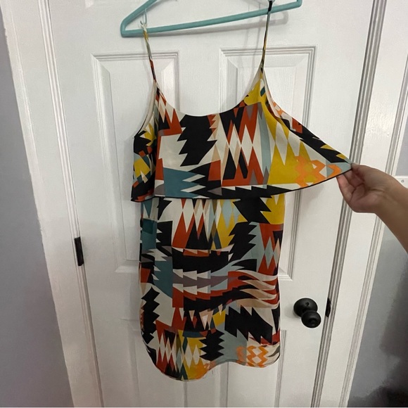 Forever 21 Geometric print sleeveless dress, size M - Picture 4 of 8